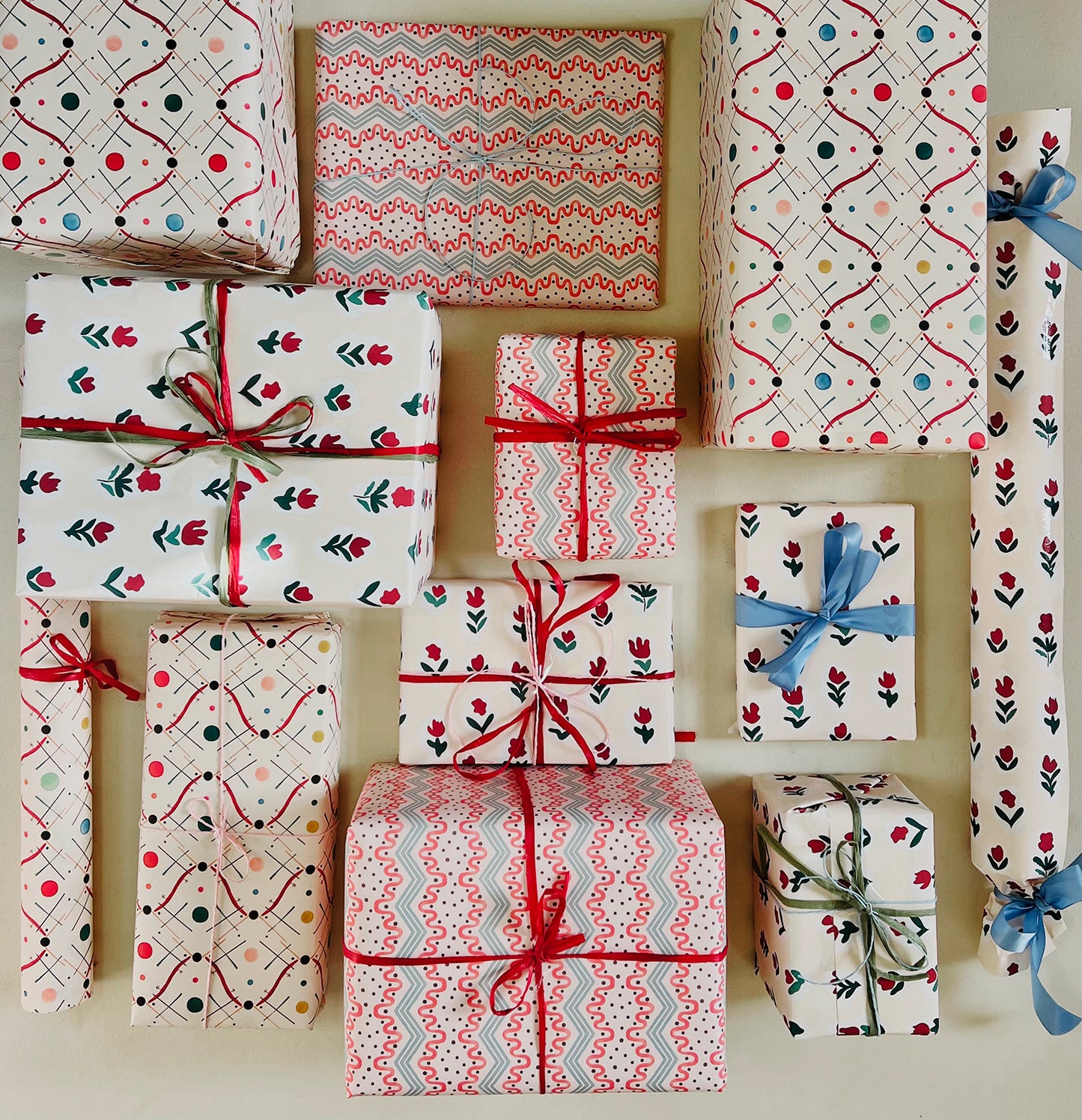 Wrapping paper set
