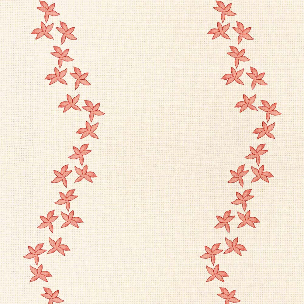 Guirlande Fabric - Coral