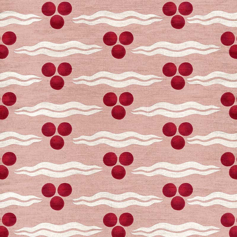 Chintamani Fabric - Pomegranate