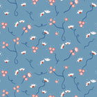 Olivia Wallpaper - Porcelain Blue