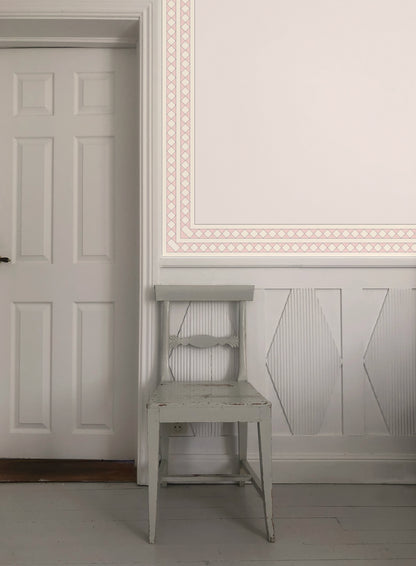 Harlequin Border - Pink