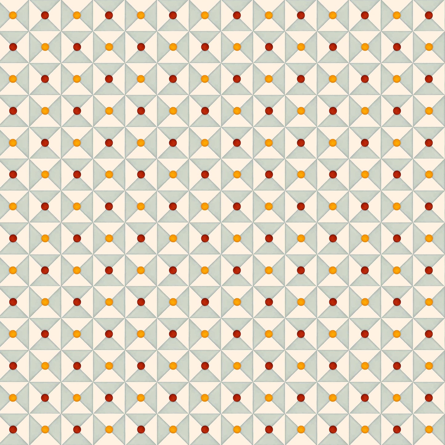 Broken Dishes Wallpaper - Nostalgic blue