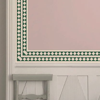 Harlequin Border - Green