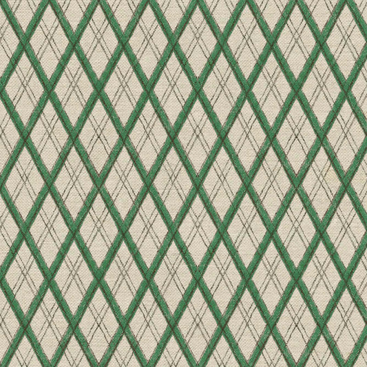 Little Lattice Fabric - Green