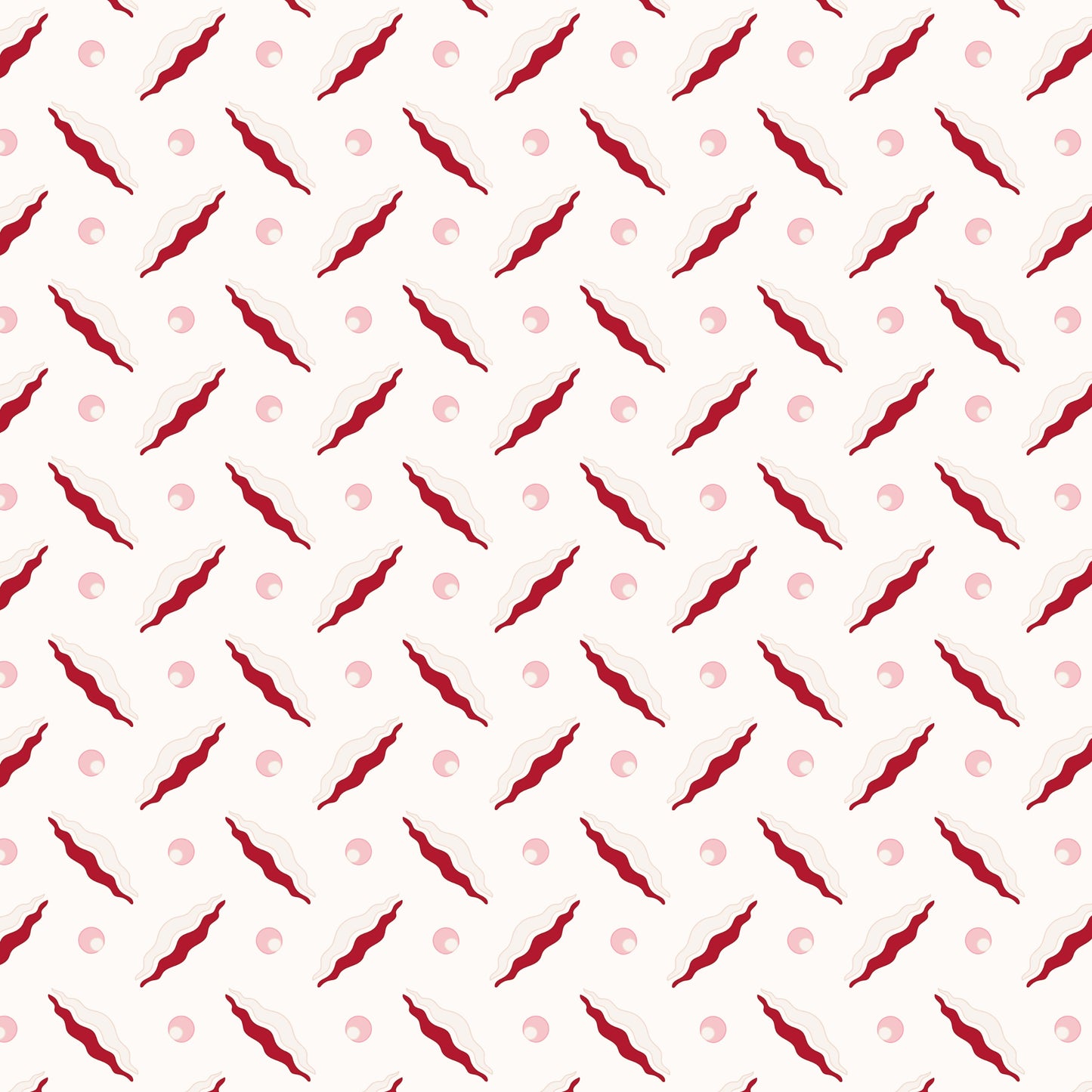 Chintamani Trellis Wallpaper - Red and Pink