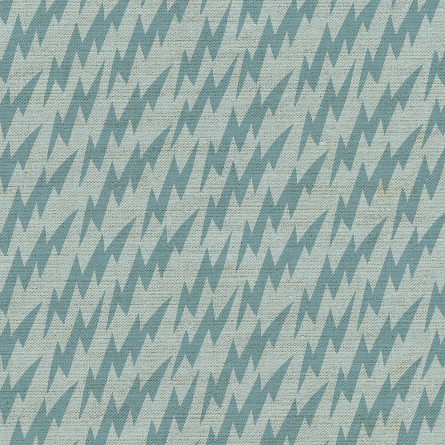 Lightning Bolts Fabric - Sky