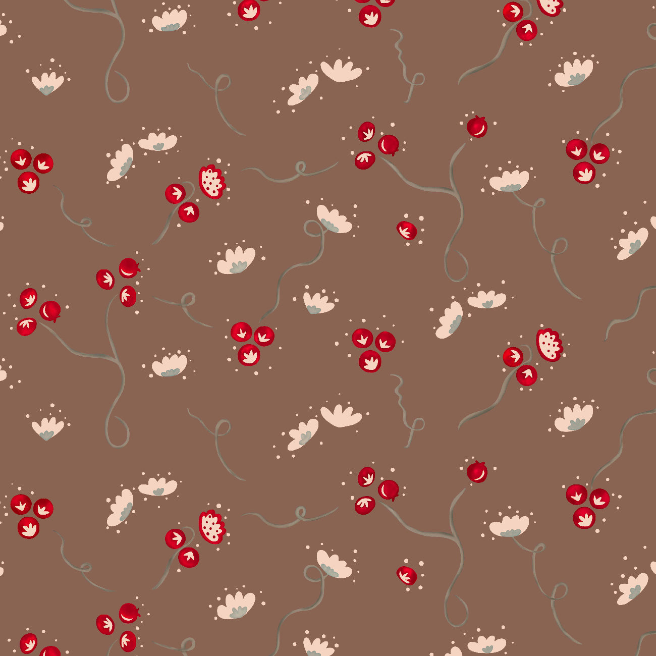 Olivia Wallpaper - Brown