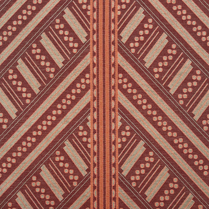 Vondel Woven Fabric - Ruby