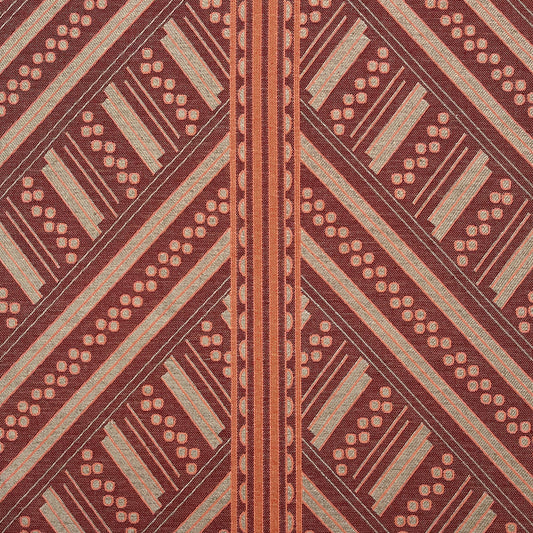 Vondel Woven Fabric - Ruby