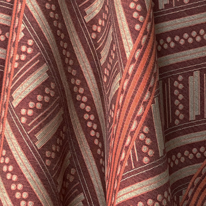 Vondel Woven Fabric - Ruby