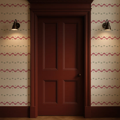 Pebbles Wallpaper - Mulberry