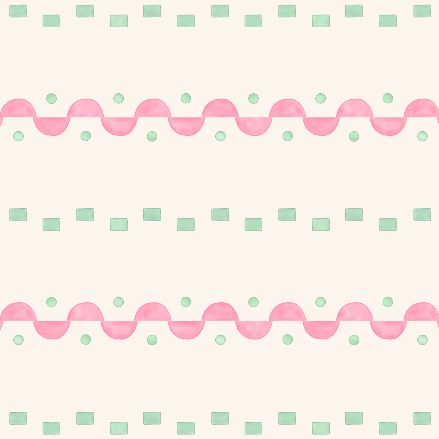Pebbles Wallpaper - Pink