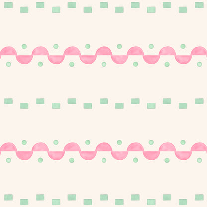 Pebbles Wallpaper - Pink