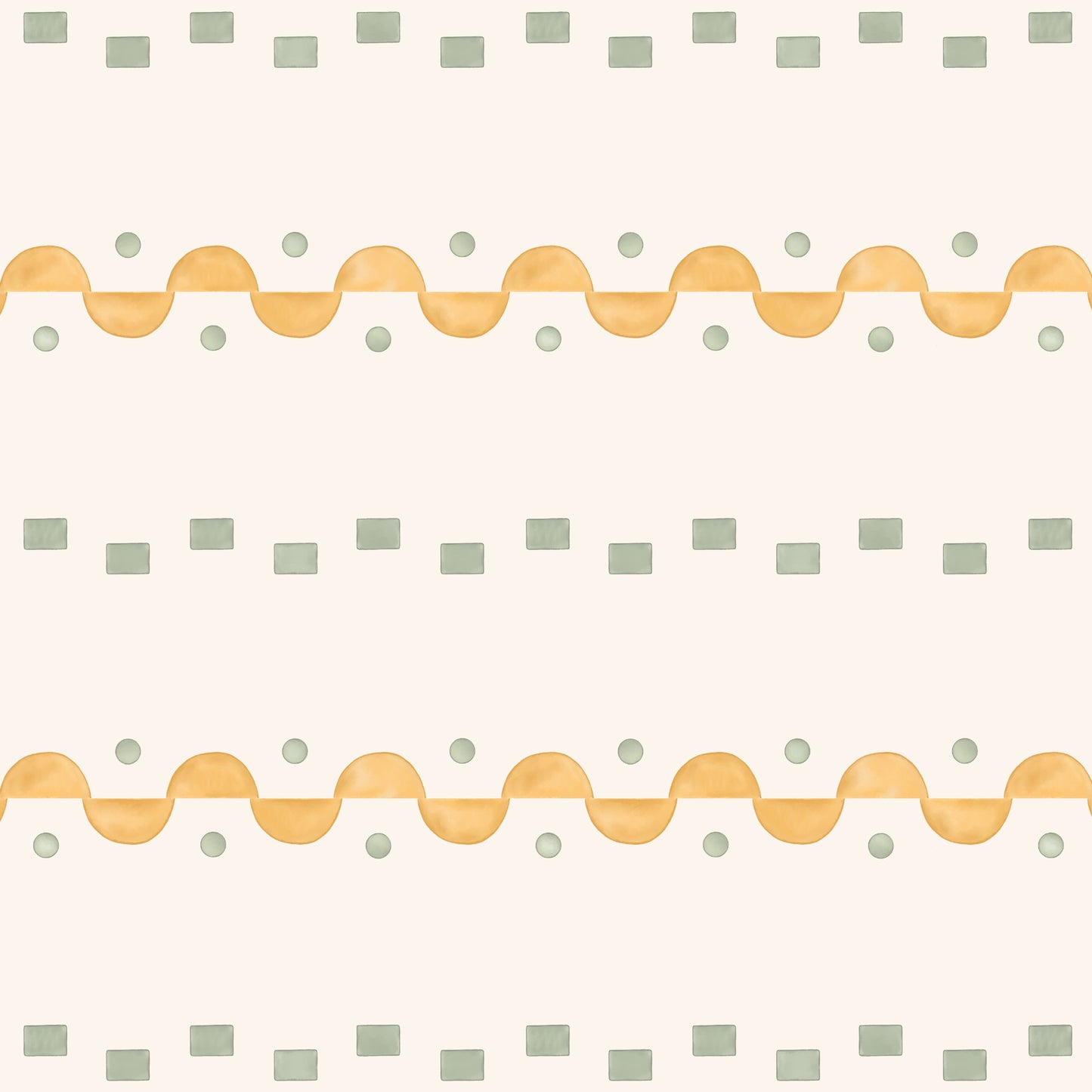 Pebbles Wallpaper - Yellow