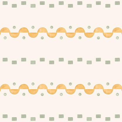 Pebbles Wallpaper - Yellow