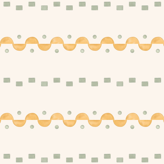 Pebbles Wallpaper - Yellow