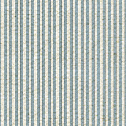 Tuscan Stripes Fabric - Blue