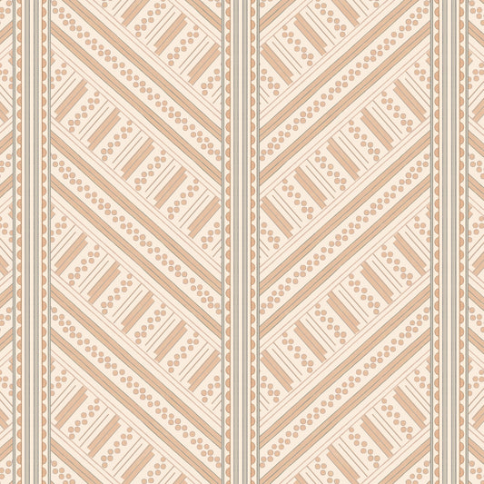 Vondel Wallpaper - Creme and Beige