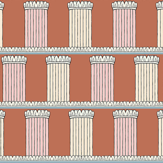 Pillars  Wallpaper- Terra