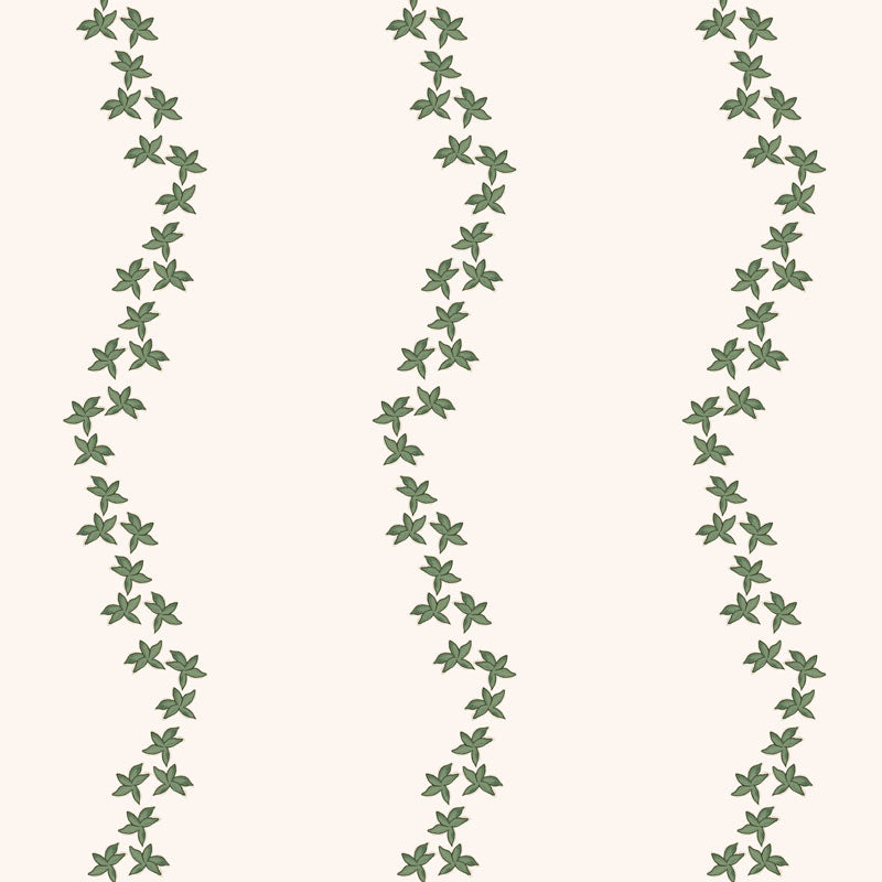 Guirlande Wallpaper - Green