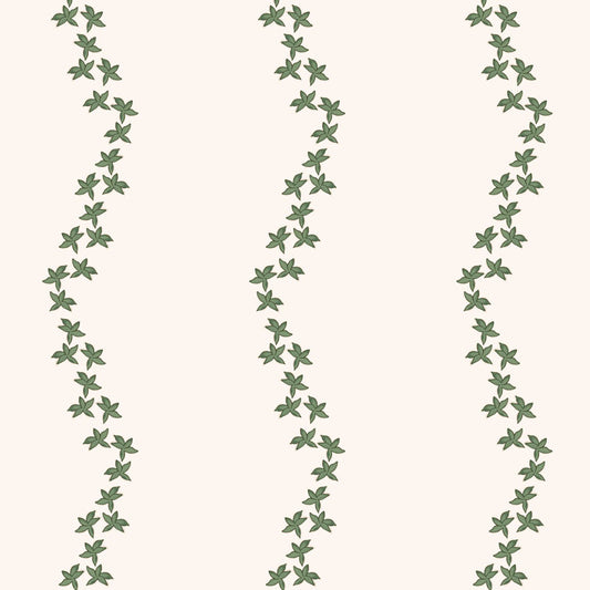 Guirlande Wallpaper - Green