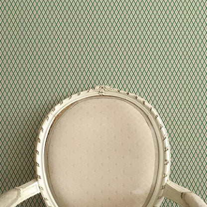Little Lattice Wallpaper- Green