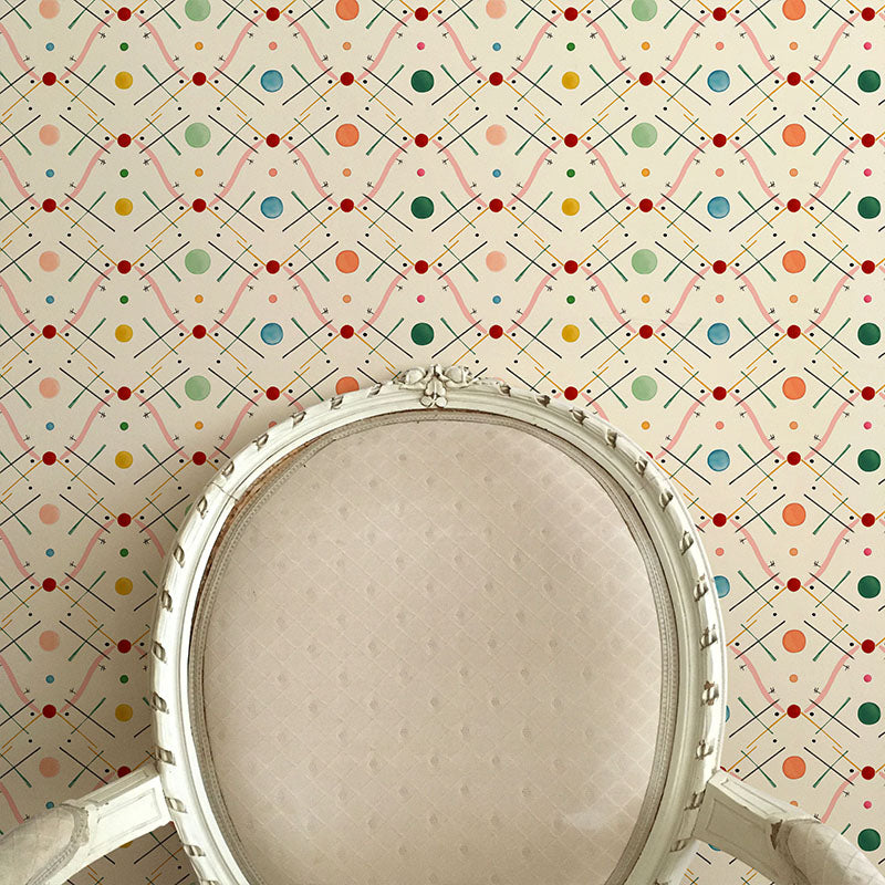 Improvisation Number 1 Wallpaper - Pink