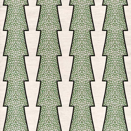 Spot and Arrow Fabric - Green