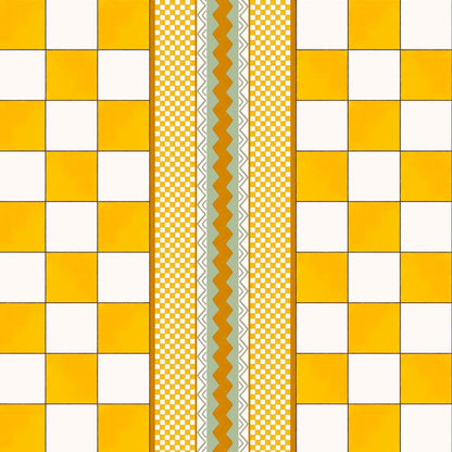 Double Check Wallpaper - Yellow