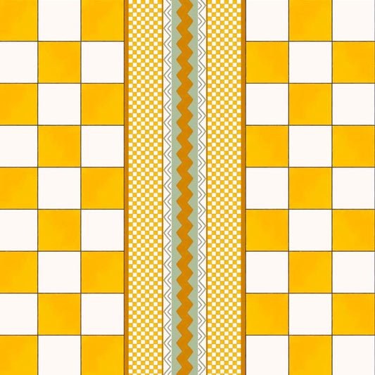 Double Check Wallpaper - Yellow