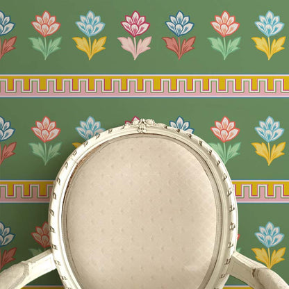 Elysium Wallpaper Green