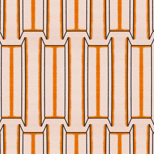 Tangier Wallpaper - Salmon