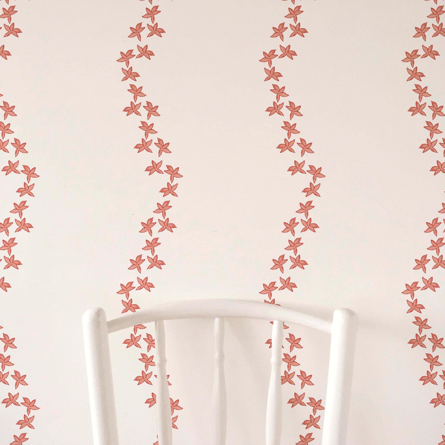 Guirlande Wallpaper - Coral