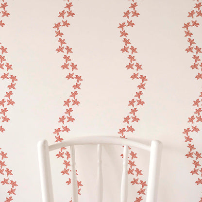 Guirlande Wallpaper - Coral
