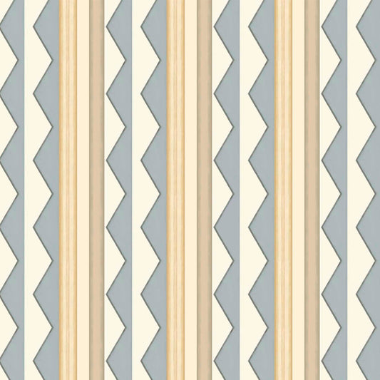 Bloomsbury Stripes Wallpaper - Lavender Grey