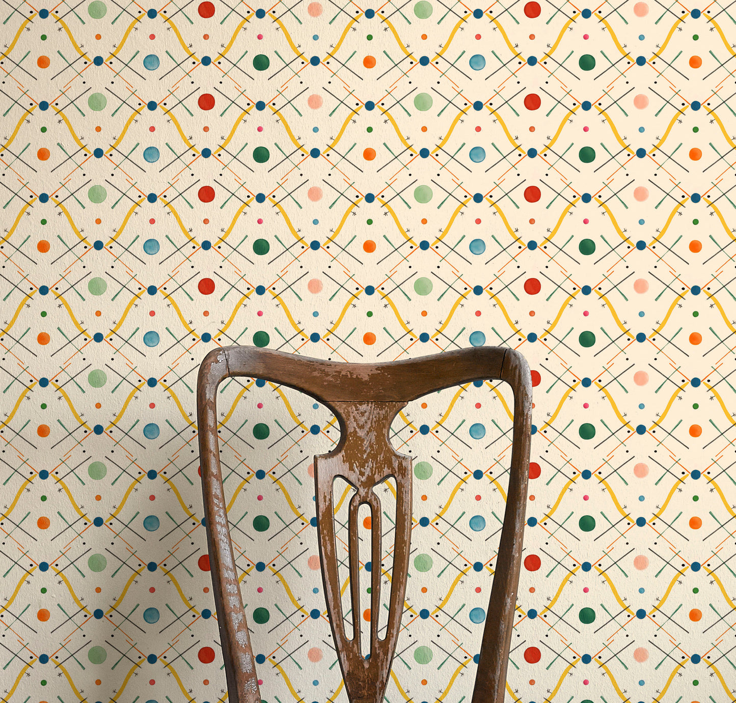 Improvisation Number 1 Wallpaper -Yellow