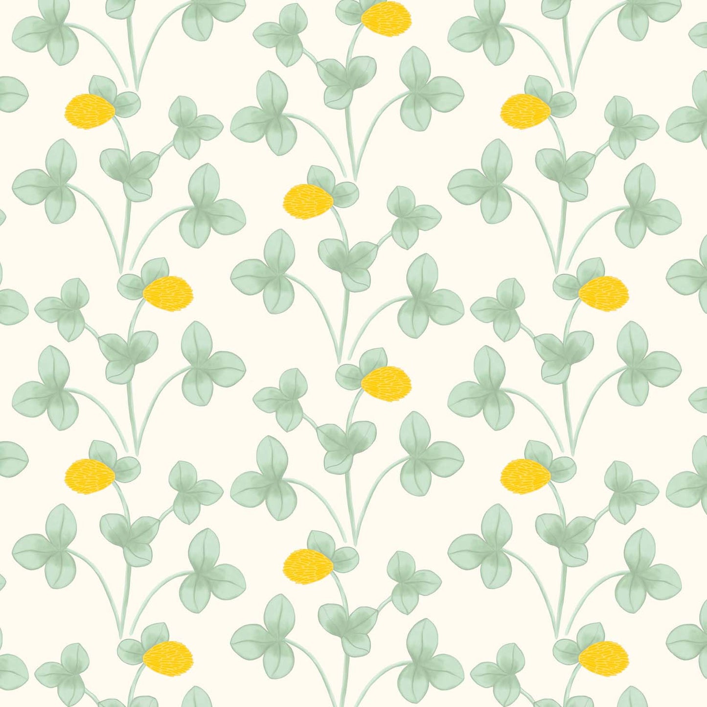 Chintz Constance Wallpaper - Lemon