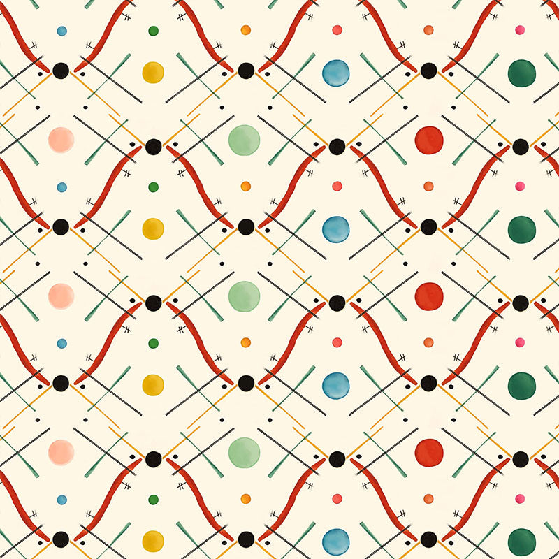 Improvisation Number 1 Wallpaper - Red