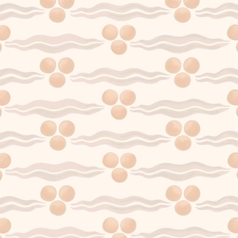 Chintamani Wallpaper - Cream
