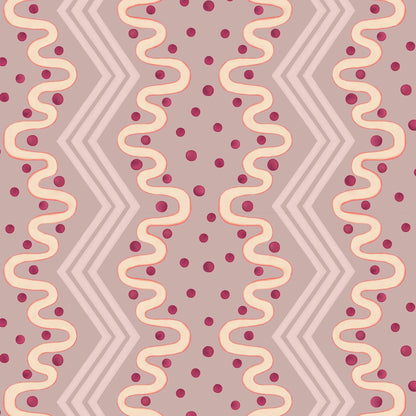 Madame Ziggle Wallpaper - Blueberry Yoghurt