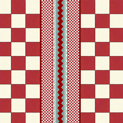 Double Check Wallpaper - Red