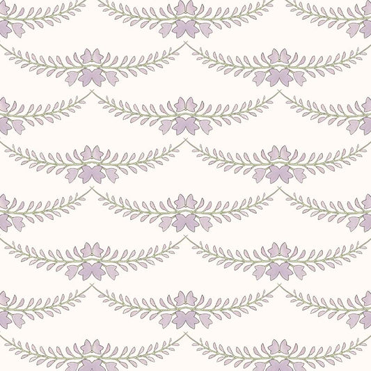 Wisteria Wallpaper - Lilac