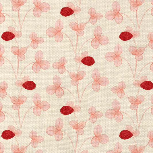 Chintz Constance Fabric - Pink