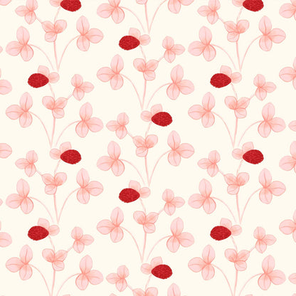 Chintz Constance Wallpaper - Pink