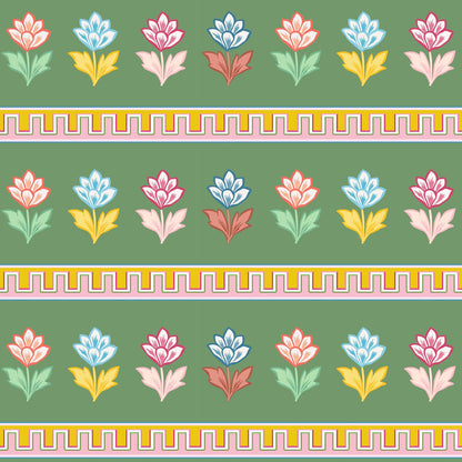Elysium Wallpaper Green
