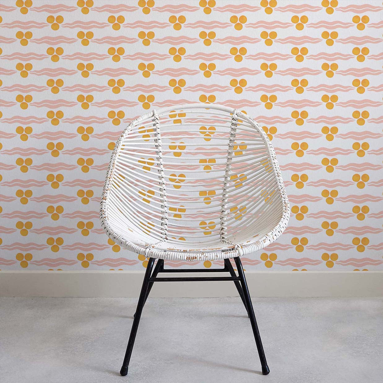 Chintamani Wallpaper - Marigold