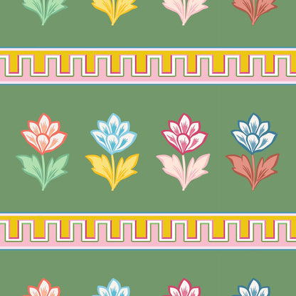 Elysium Wallpaper Green