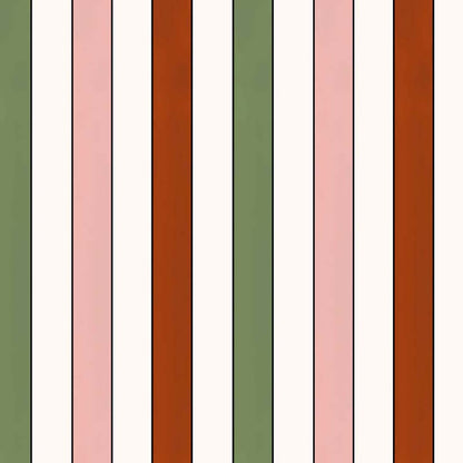 French Stripes Wallpaper