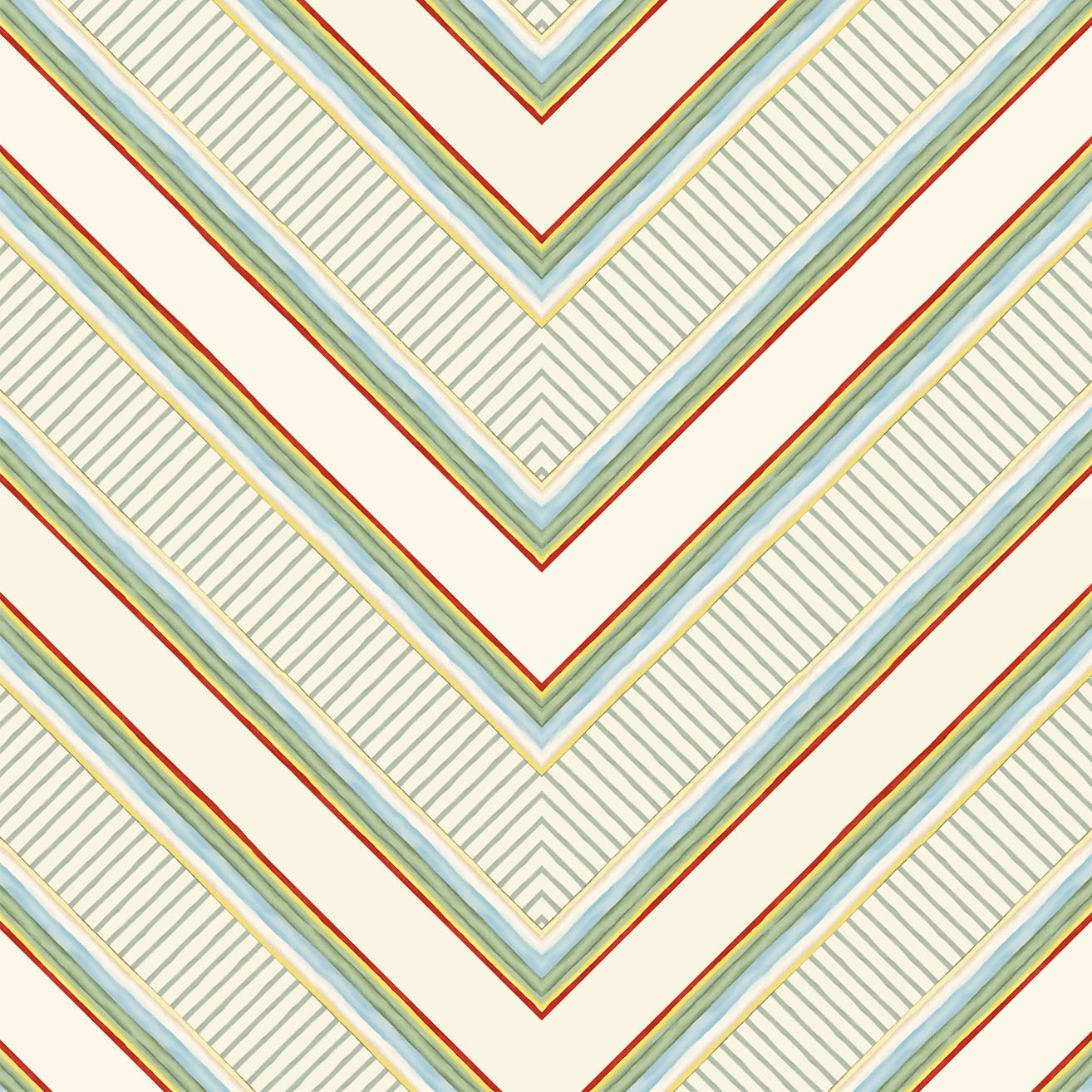 Rainbow Chevron Wallpaper