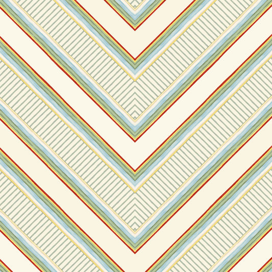 Rainbow Chevron Wallpaper
